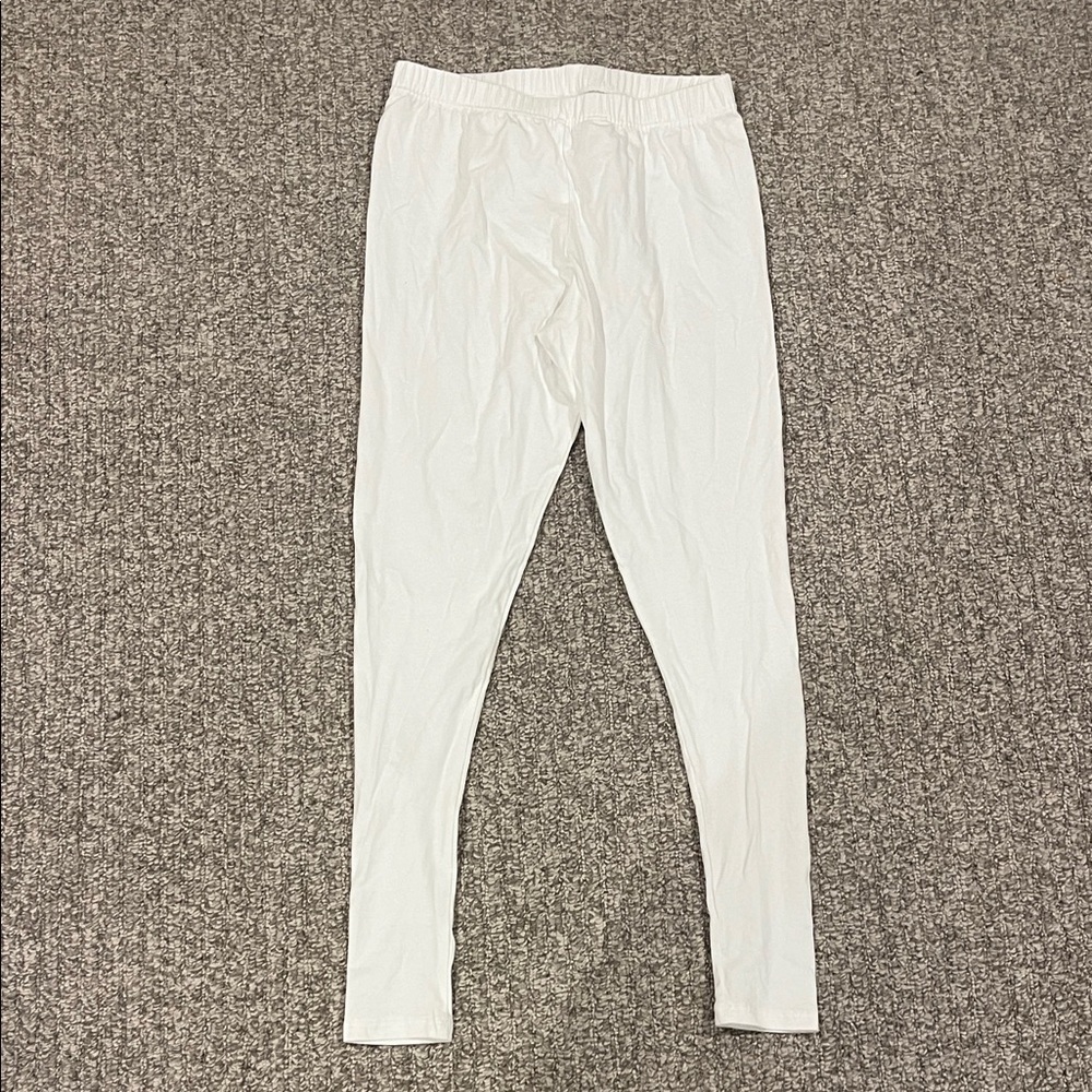 White leggings (one size)